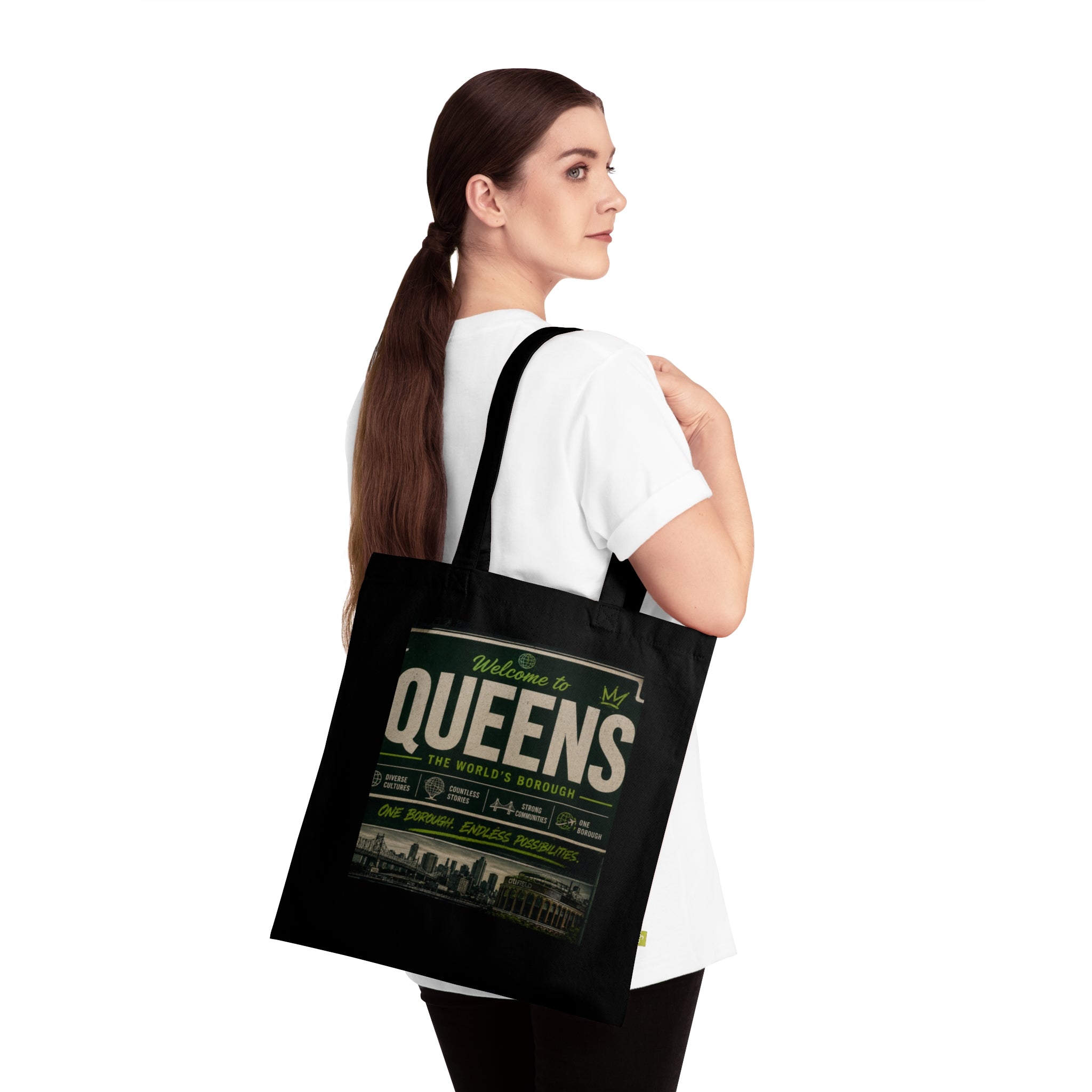 Queens Organic Cotton Tote Bag