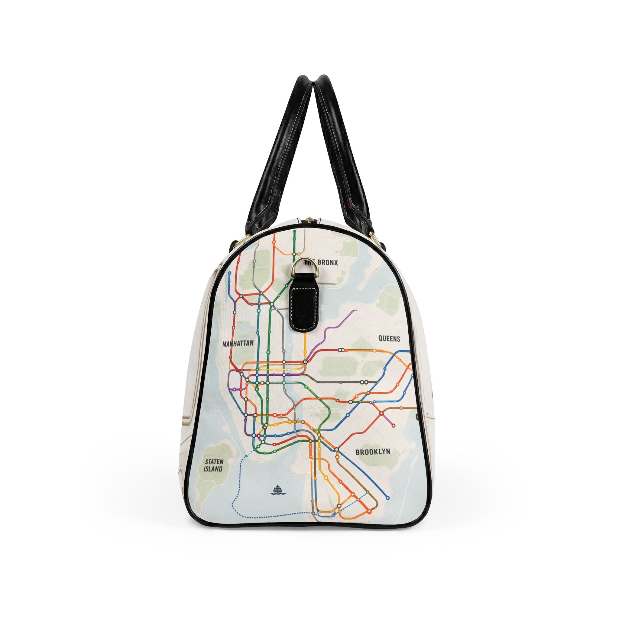 4 Line Leather Bag
