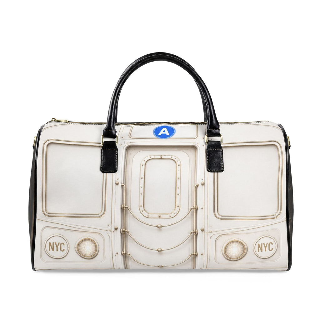A Line Leather Travel Bag