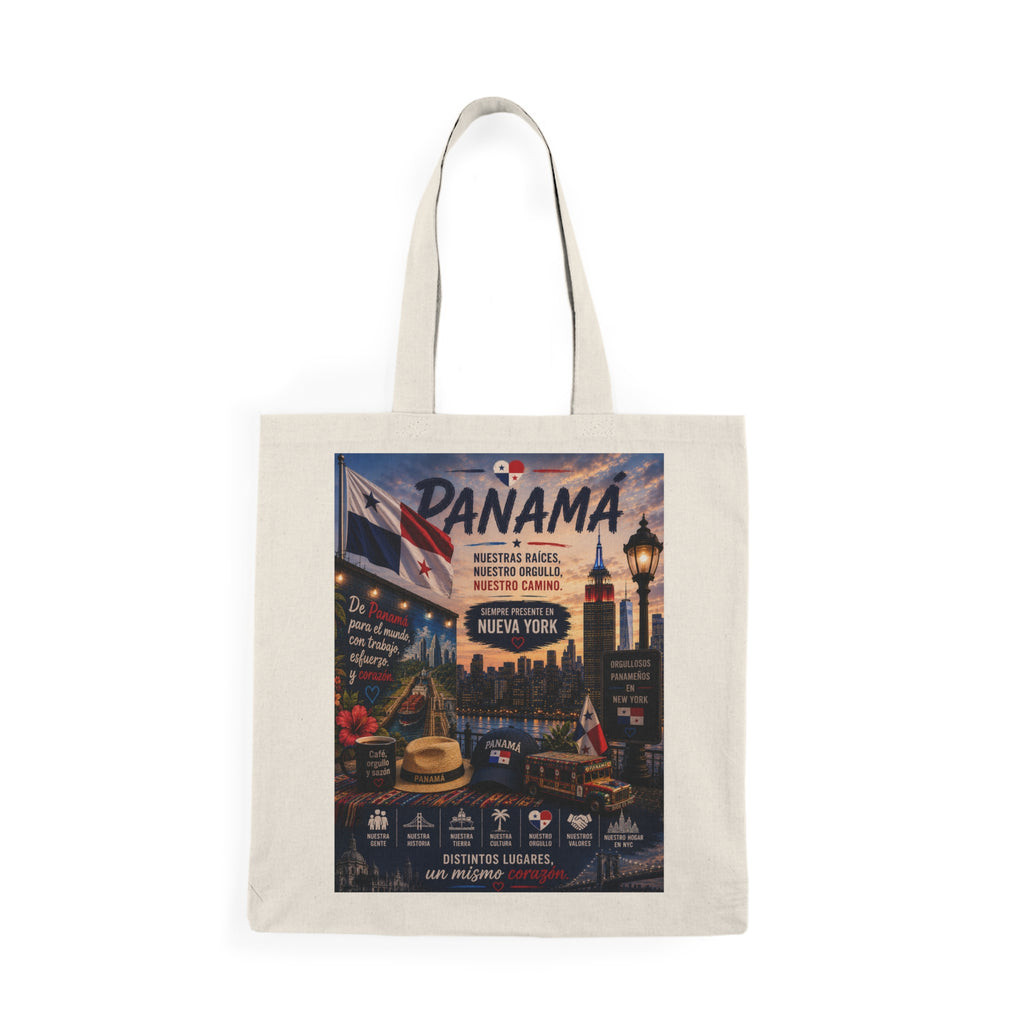 New York Perfect Panama Tote Bag