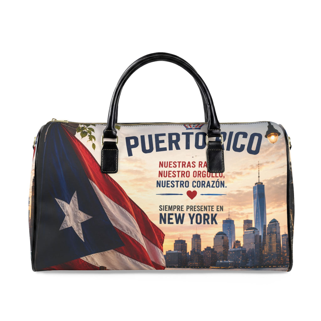 NYC Puerto Rico Leather Bag