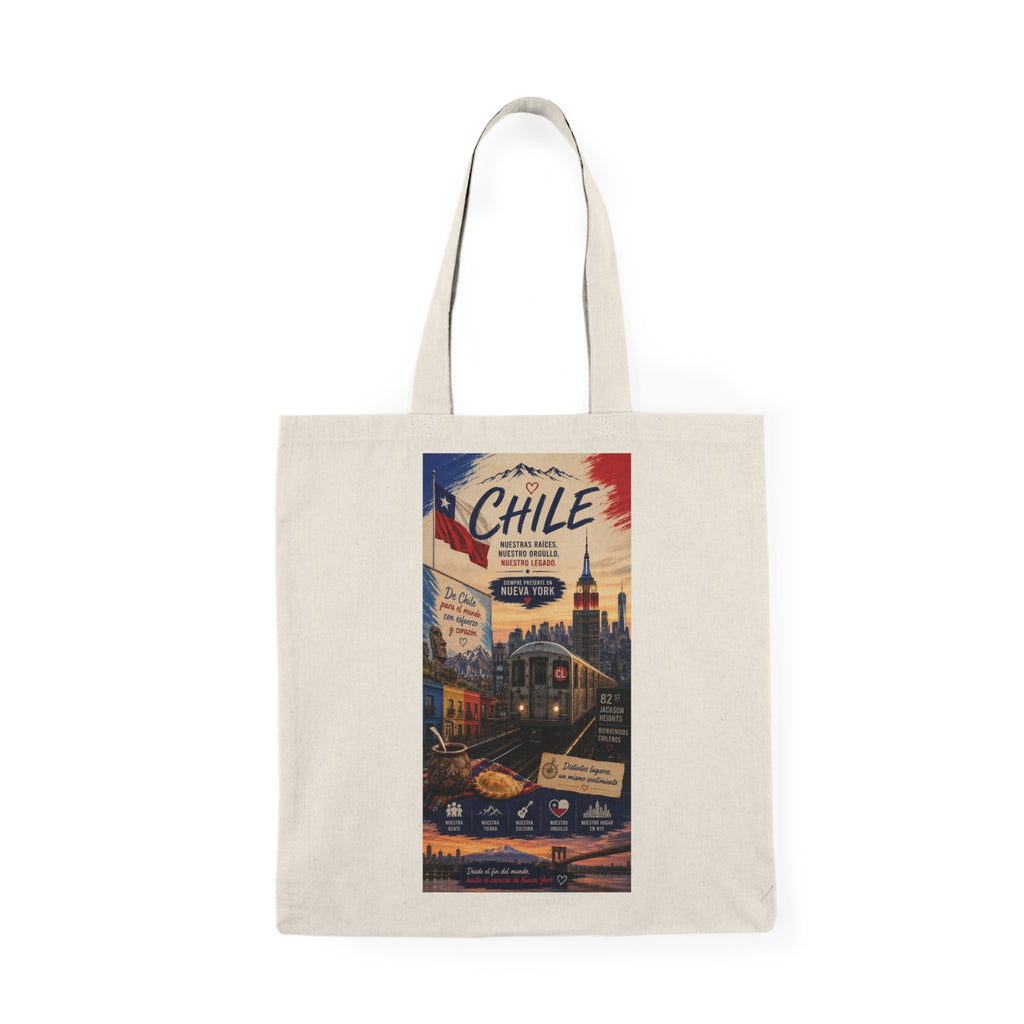 New York Perfect Chile Natural Tote Bag