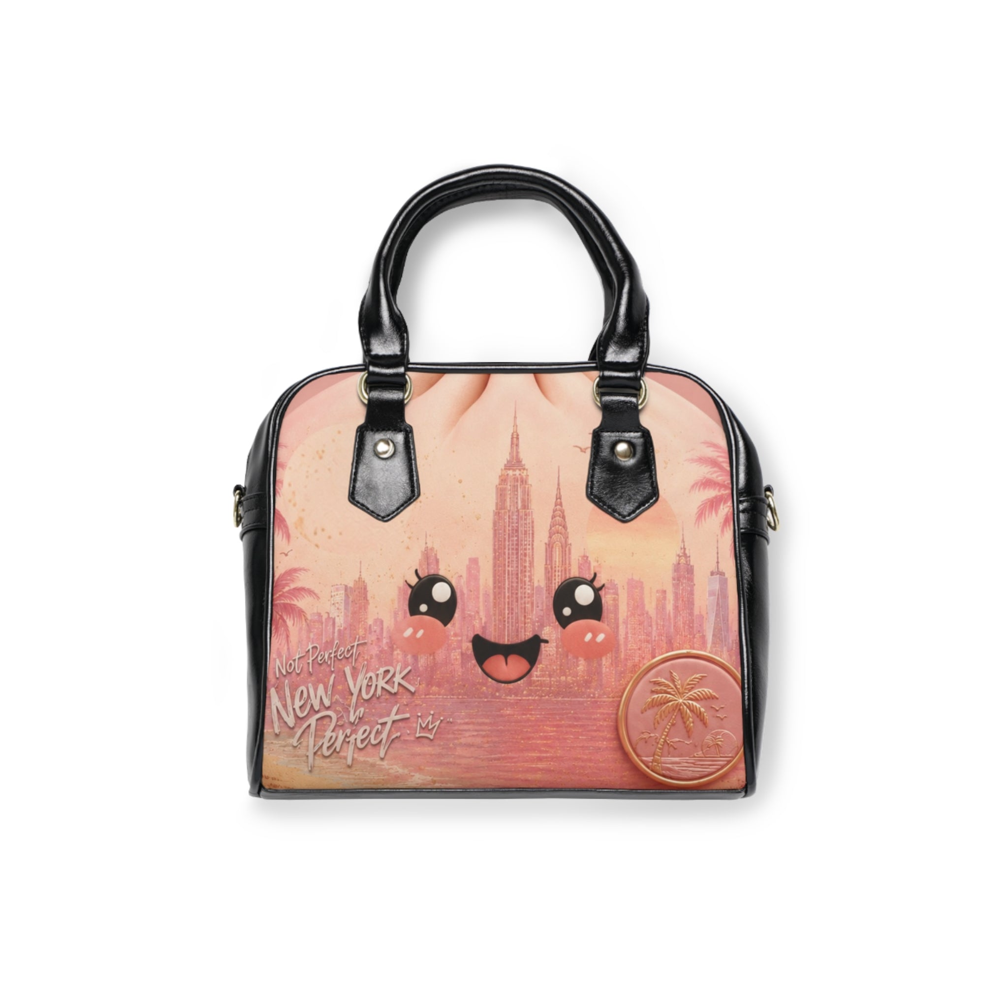NYP Summer Smile Shoulder Handbag