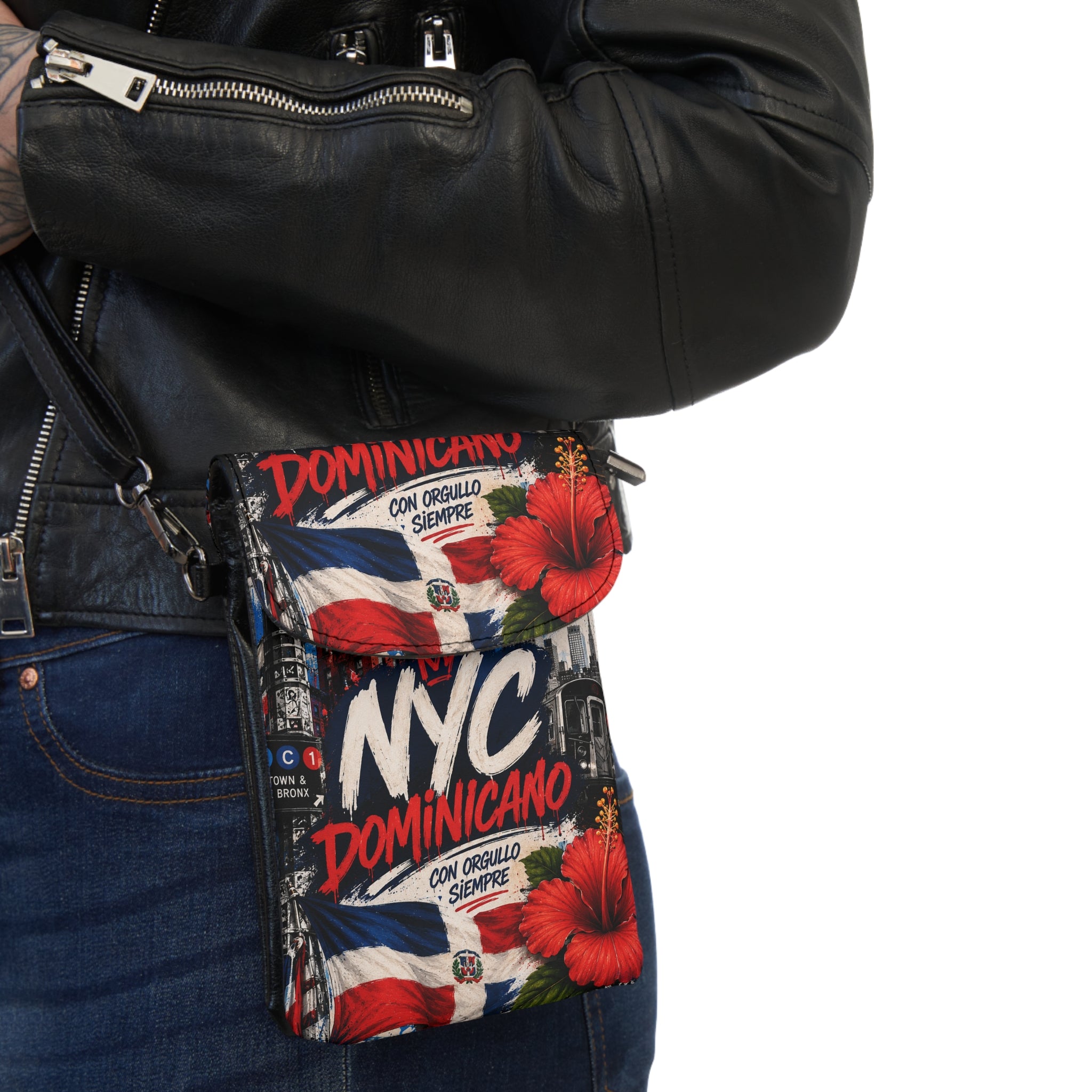 NYC Dominican Small Cell Phone Wallet