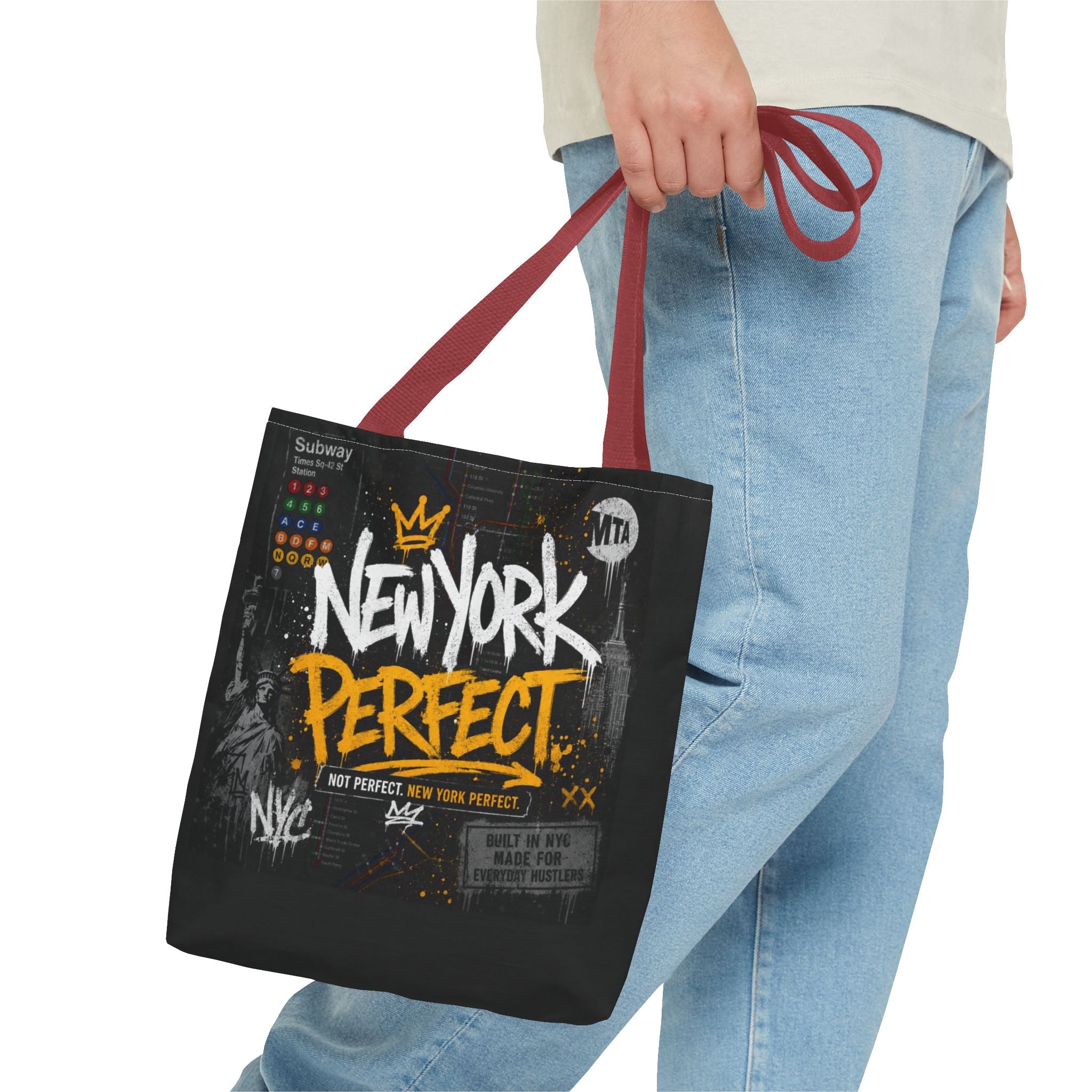 New York Perfect Tote Bag (Double Sided )