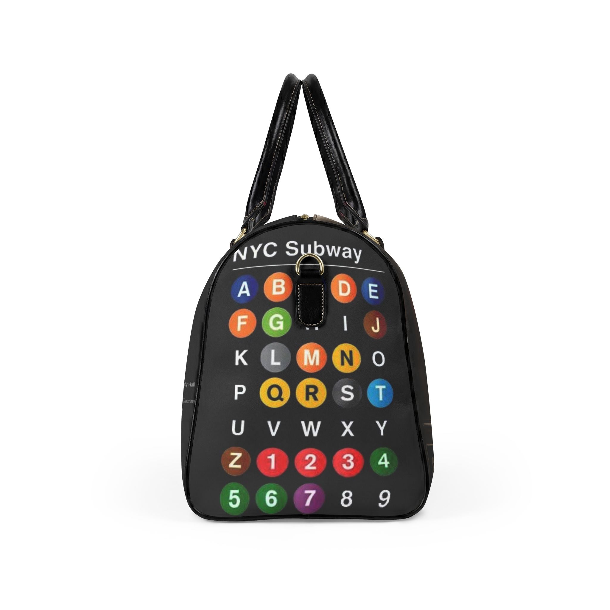 Not $400 Faux Leather Travel Bag
