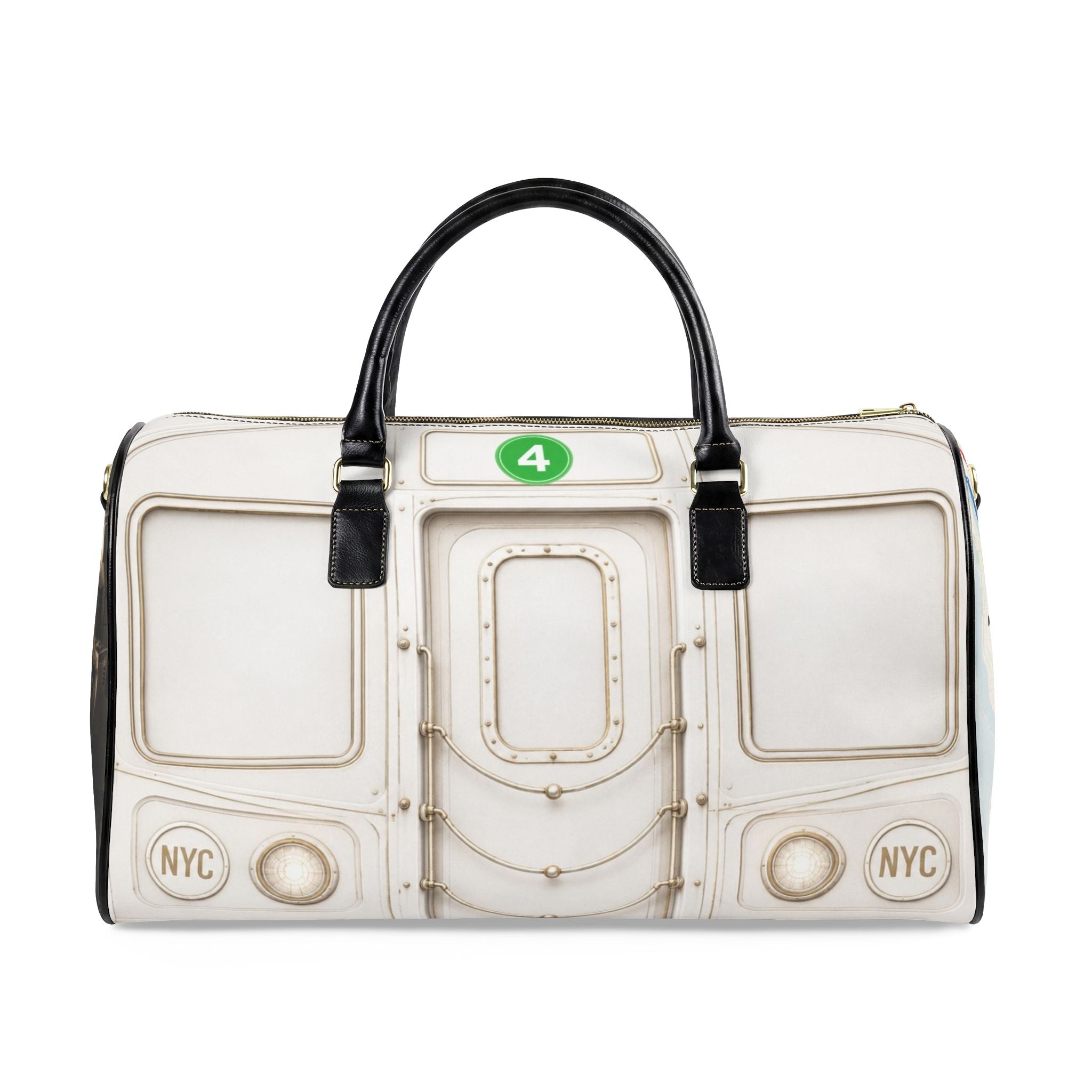 4 Line Leather Bag