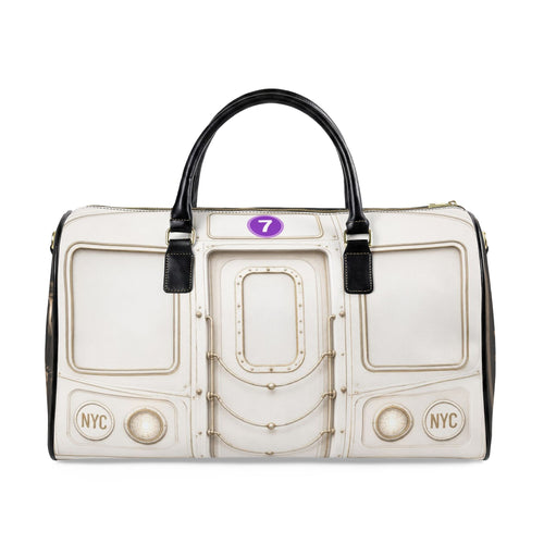 Faux Leather Travel Bag