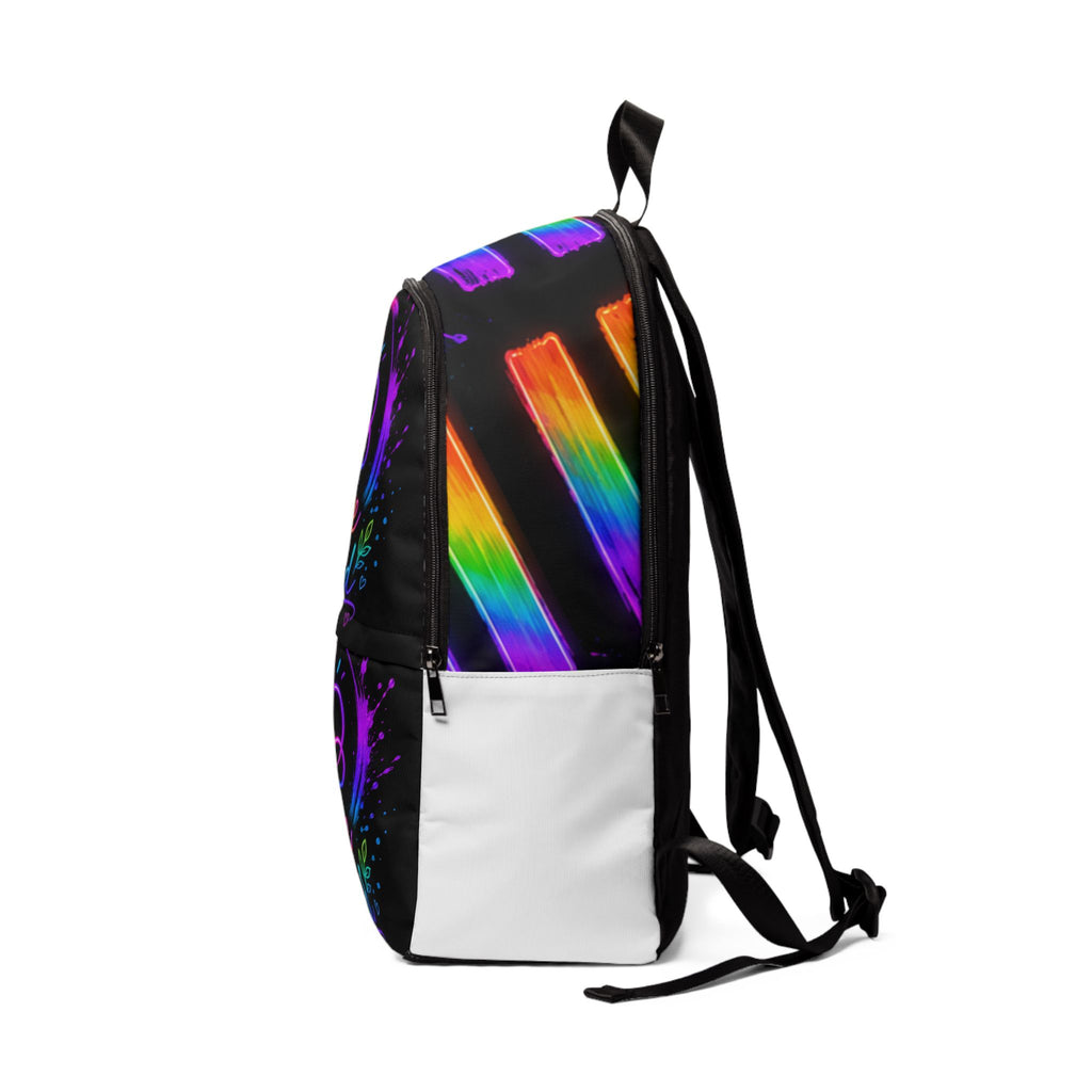 Love is Kind Unisex Fabric Backpack