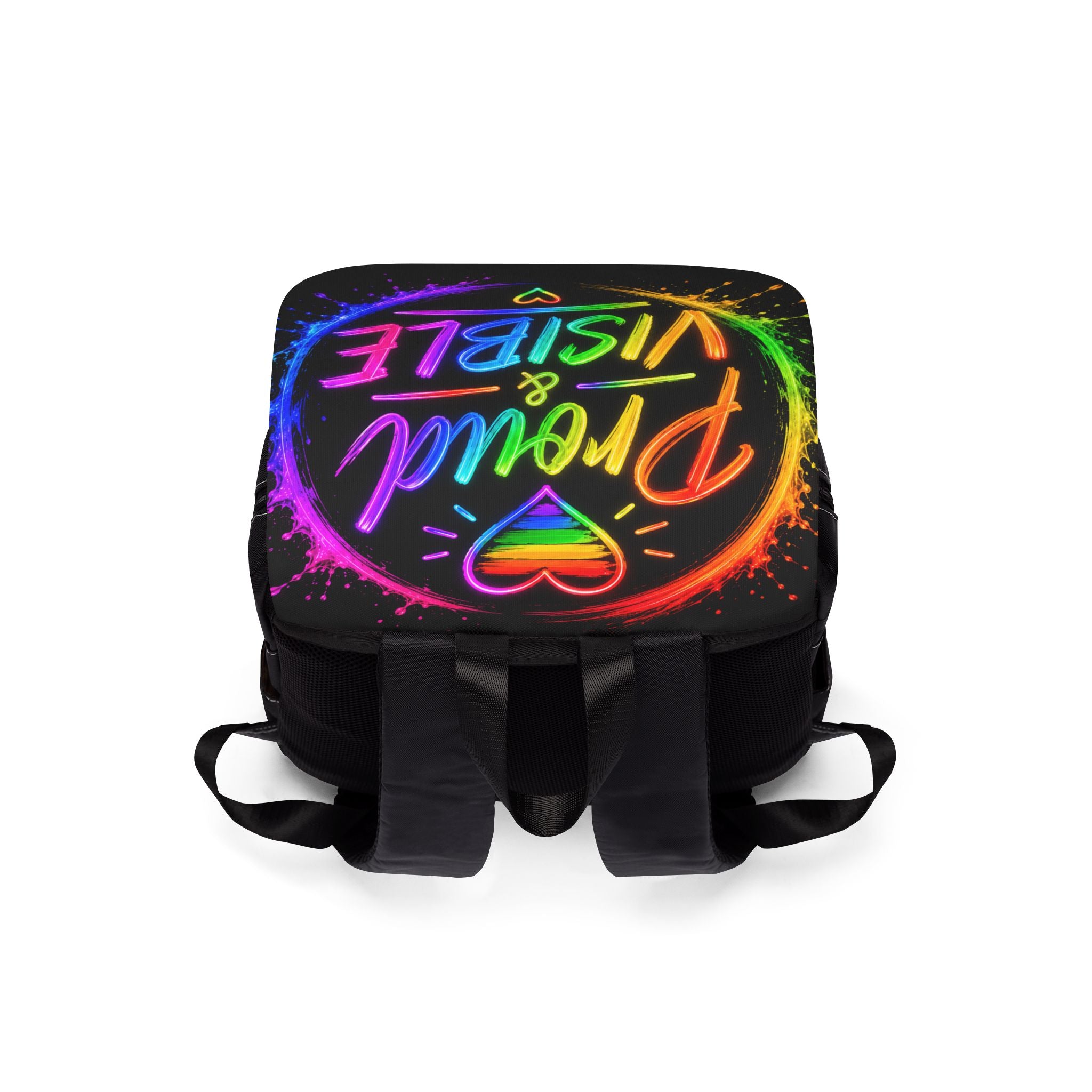 NYP Proud & Visible Unisex Casual Shoulder Backpack