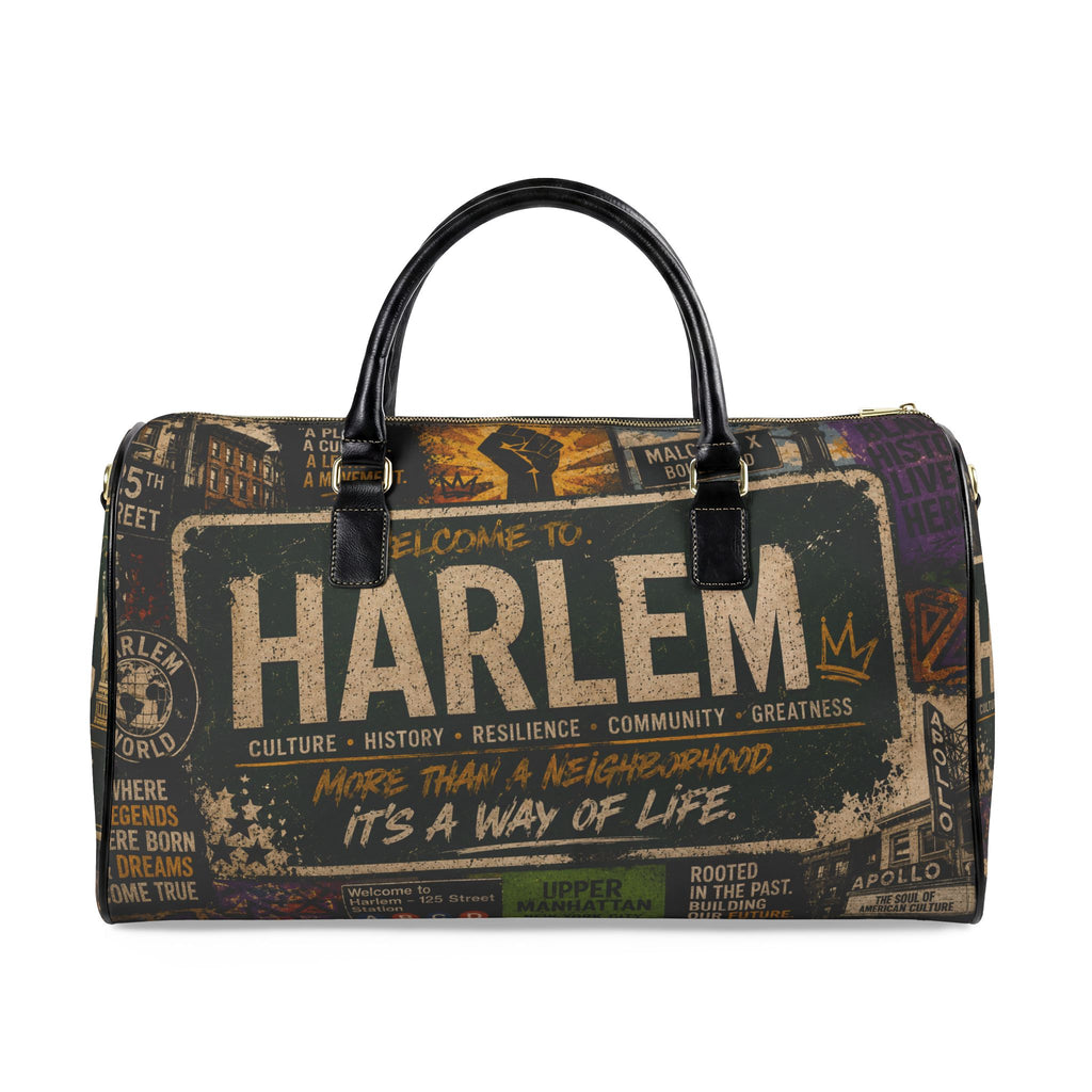 Harlem Faux Leather Travel Bag