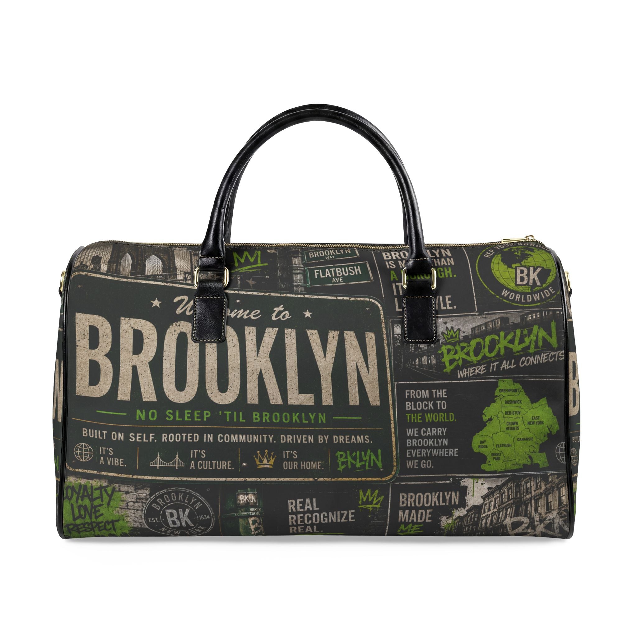 Brooklyn Faux Leather  Bag
