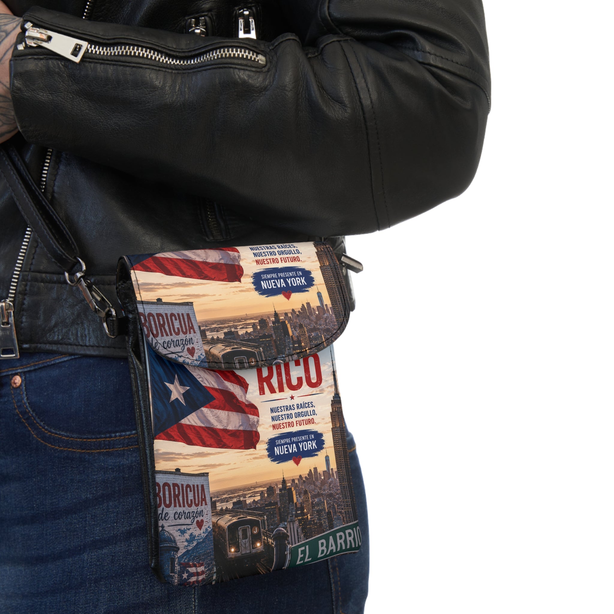 New York Perfect Boricua Cell Phone Wallet