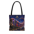NYP 7 Route Flow Tote Bag (AOP)