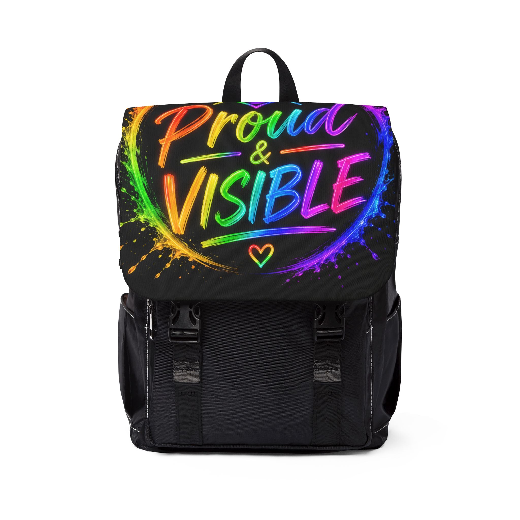NYP Proud & Visible Unisex Casual Shoulder Backpack