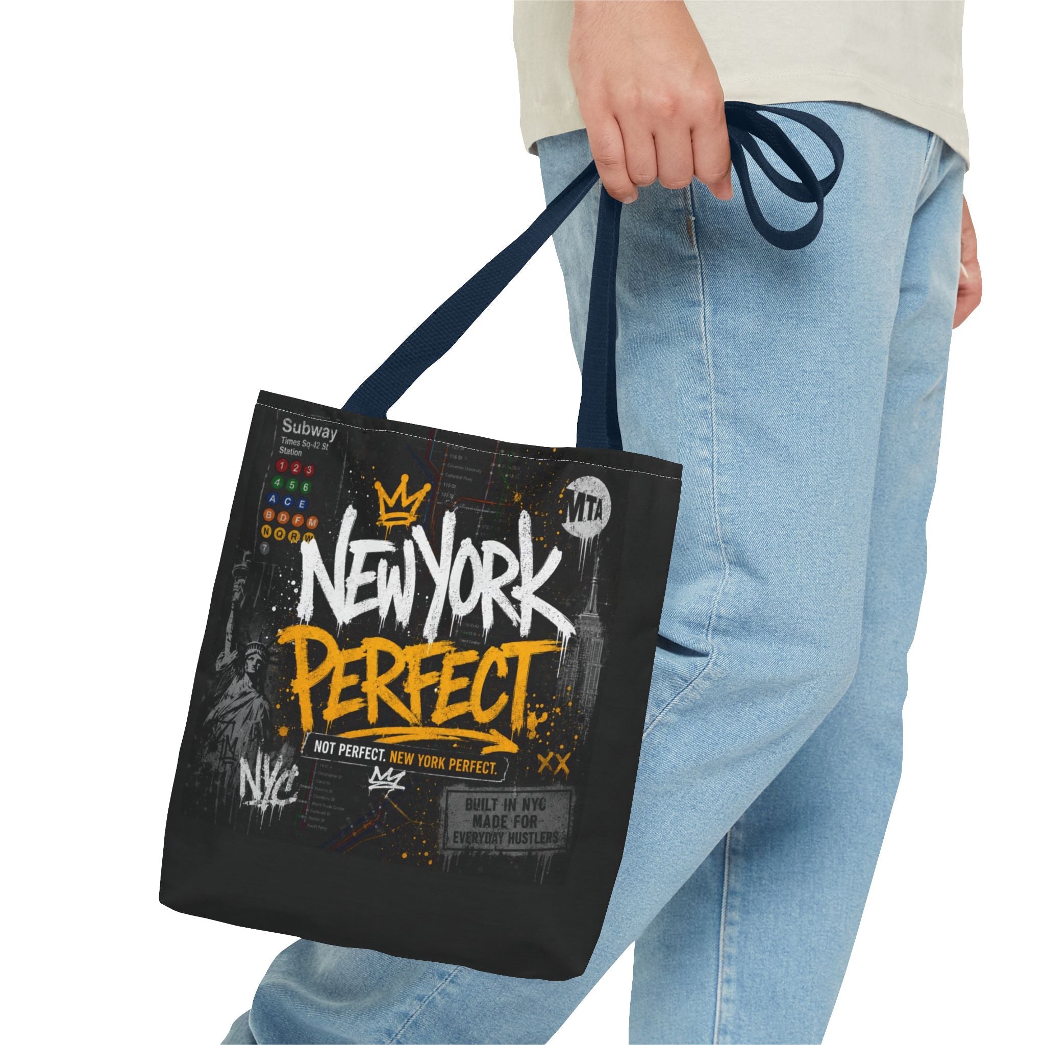 New York Perfect Tote Bag (Double Sided )